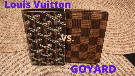 goyard vs louis vuitton card holder|Louis Vuitton vs Goyard Wallet comparison .